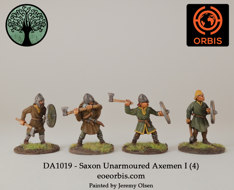 DA1019 - Saxon Unarmoured Axemen I (4)