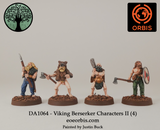 DA1064 - Viking Berserker Characters II (4)