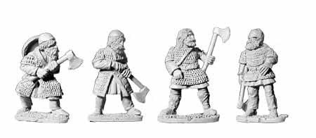 Viking Armoured with Axes (4)