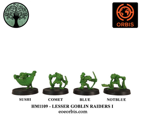 HM1109 - Lesser Goblin Raiders I (4)