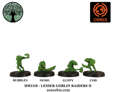 HM1110 - Lesser Goblin Raiders II (4)