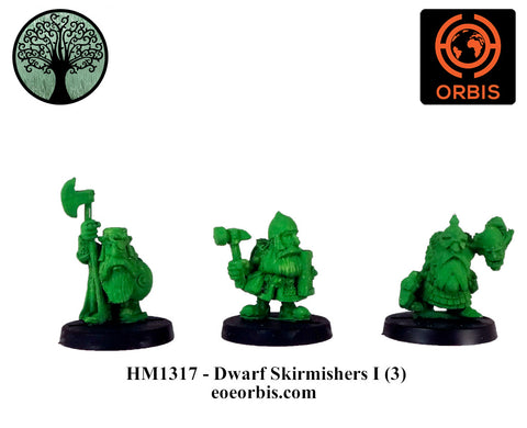 HM1317 - Dwarf Skirmishers I (3)