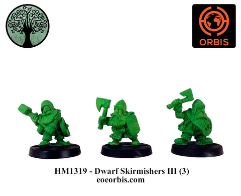 HM1319 - Dwarf Skirmishers III (3)