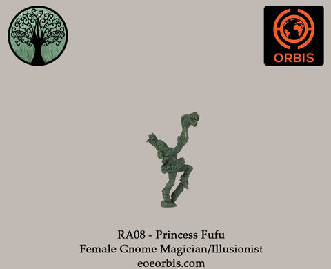 RA08 - Princess Fufu - Female Gnome Magician/Illusionist