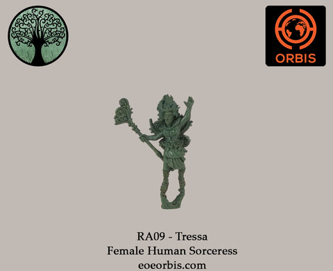 RA09 - Tressa - Female Human Sorceress