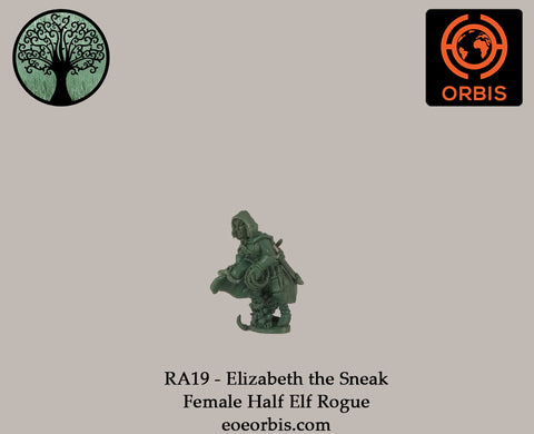 RA19 - Elizabeth the Sneak - Female Half Elf Rogue