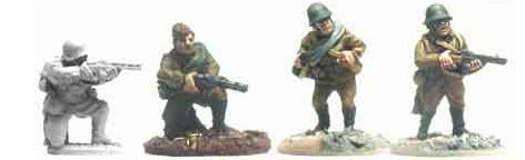 Soviet Riflemen with SMGs (4)