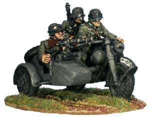 Werhmacht Motorcycle and Sidecar (1)
