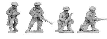 British Infantry Bren Gun Teams (4)