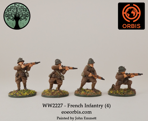 WW2227 - French Infantry (4)