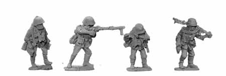 Wehrmacht MG34 Light Support Team (4)