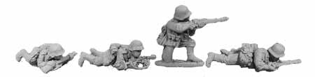 Wehrmacht Infantry Prone and Kneeling II (4)