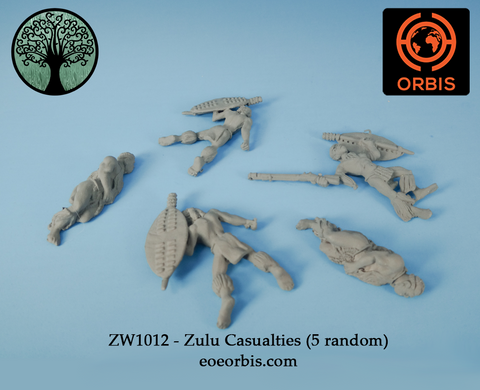 ZW1012 - Zulu Casualties (5 random)